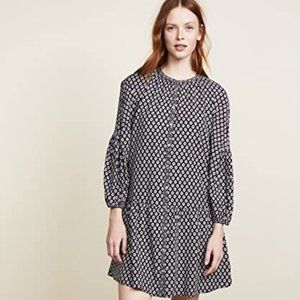 Joie Hagi Drop Waist Long Sleeve Dress